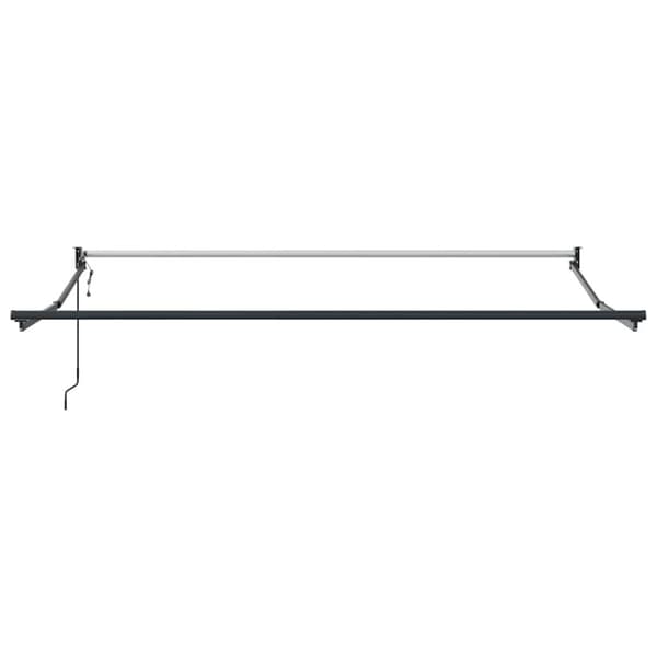 Utdragbar markisram Antracit 350 x 250 cm Aluminium