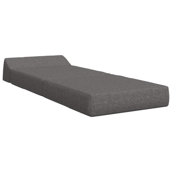 Fällbar Soffbed Ljusgrå 60 x 70 x 41 cm Tyg