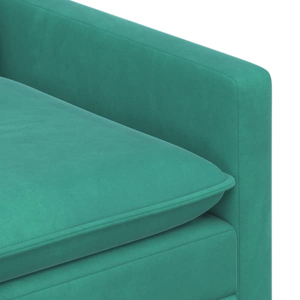 Soffa Turkos 196 x 81 x 87,5 cm Sammet