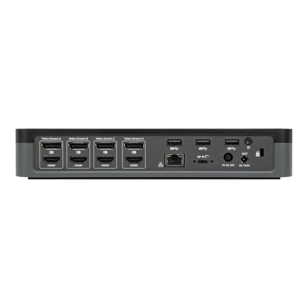 Targus Universal - dockningsstation - USB-C / Thunderbolt 3 - 4 x DP, 4 x HDMI - 1GbE