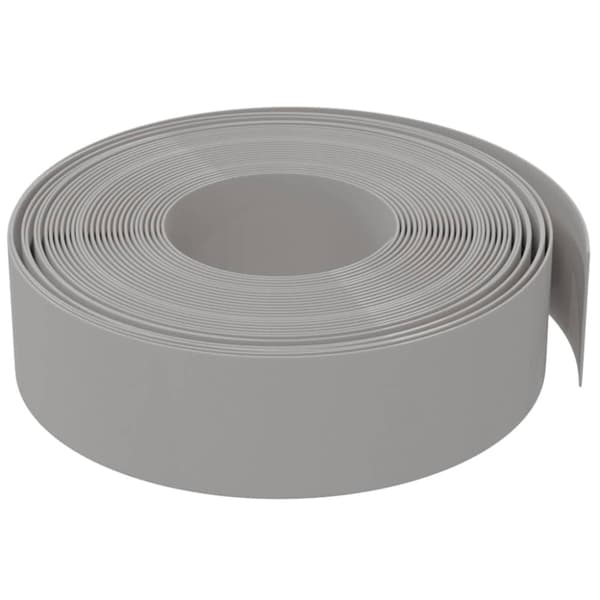 Rabattkant grå 4 st 10 m 15 cm polyeten
