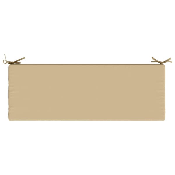 Bänk kudde SOEST 100% Polyester Beige 110 x 40 x 8 cm