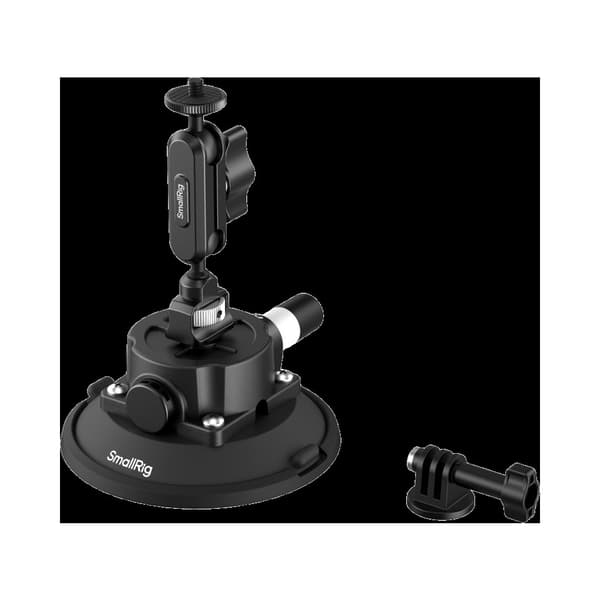 SmallRig 5855 4.5" Suction Cup Mount for Action Cameras