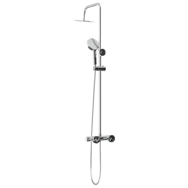 Termostatduschsystemset Krom 27 x 43,5 x 83 cm
