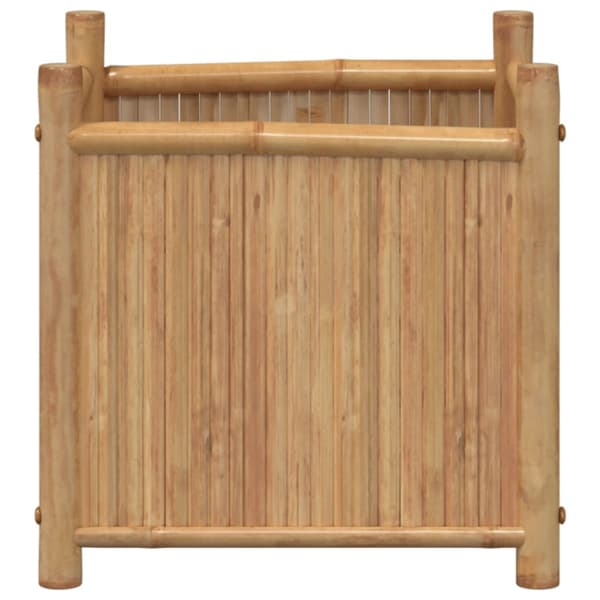 Odlingslåda 40x40x40 cm bambu