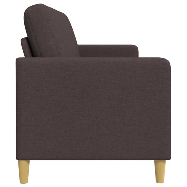 Soffa med förvaring Mörkbrun 172 x 78 x 87 cm Polyester