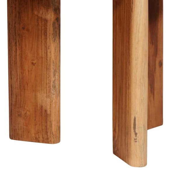 Nesting Kaffe Bord 2 pcs Brun Massivt Akaciaträ