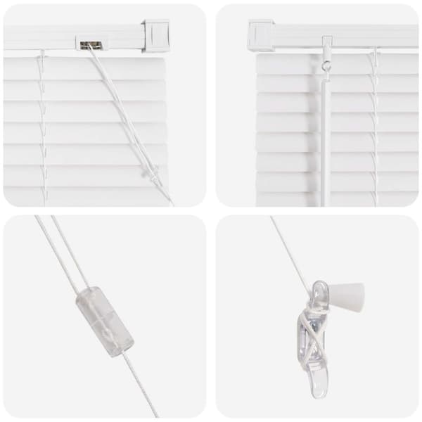 Persienn Vit 213 x 150 cm PVC