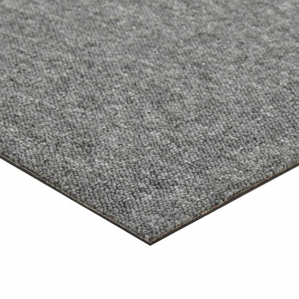 Matta 20 pcs Grå 50 x 50 cm 100% Polypropen
