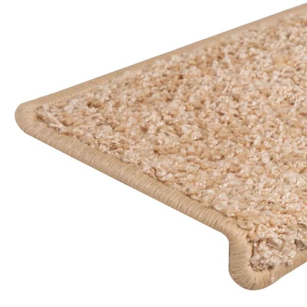 Trappmattor 30 st 65x21x4 cm guldfärgade rektangulära kanter