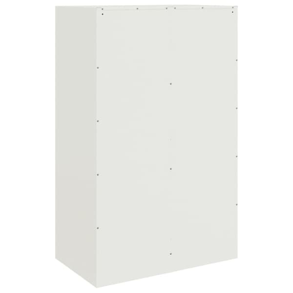 Skänk vit 67x39x107 cm stål