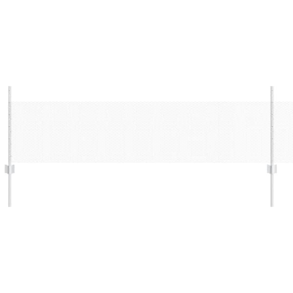 Stängsel med stolpe Silver 0,5 x 25 m Stål