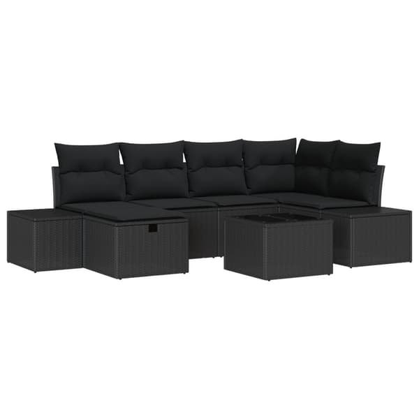 Soffset med kudde 6 pcs konstrotting