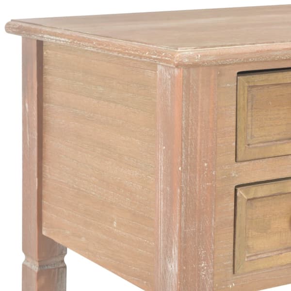 Skrivbord brun 109,5x45x77,5 cm trä