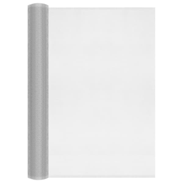 Insektsnät aluminium 60x2000 cm silver