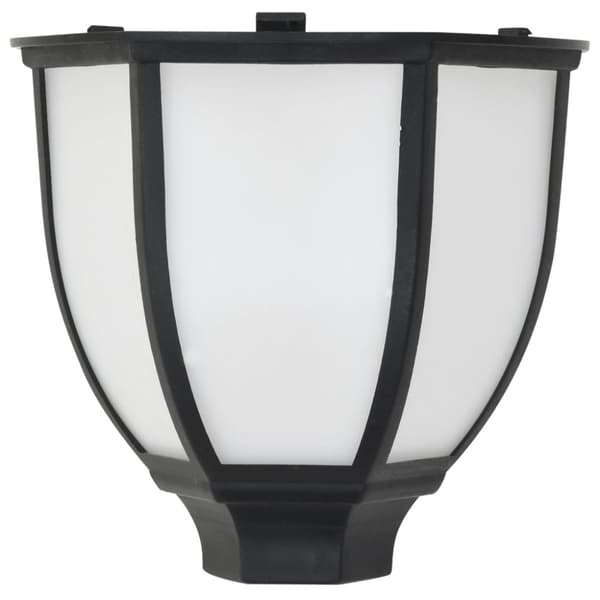 Sollampa LED set 3 st svart