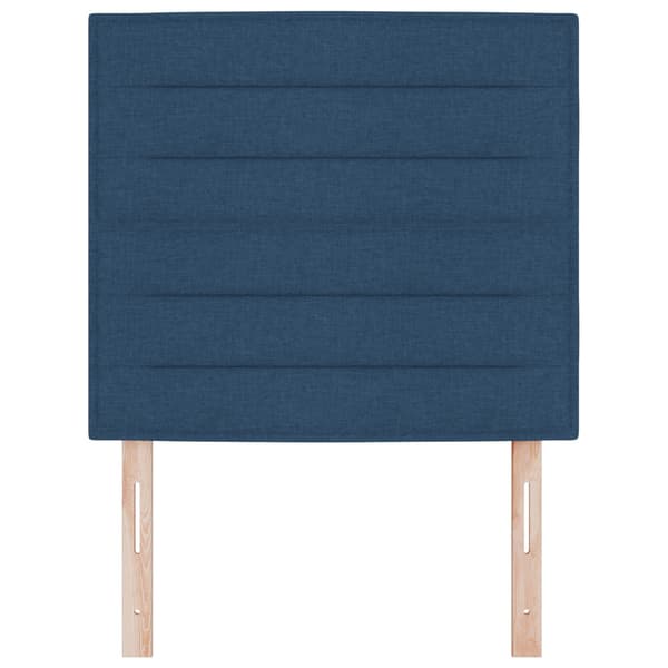 Huvudgavel Blå 90 cm tyg