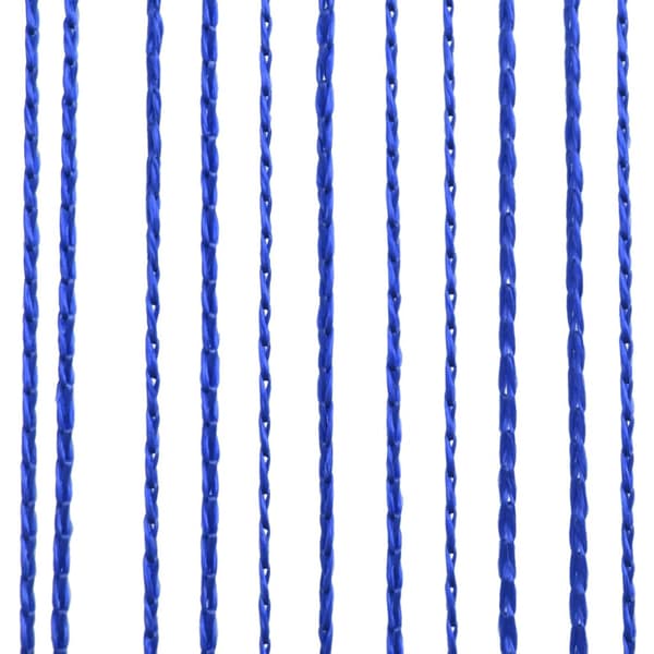 Trådgardiner 2 st 140x250 cm blå