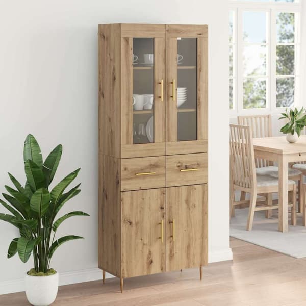 Skåp med låda 2 pcs Artisan Ek Konstruerat trä