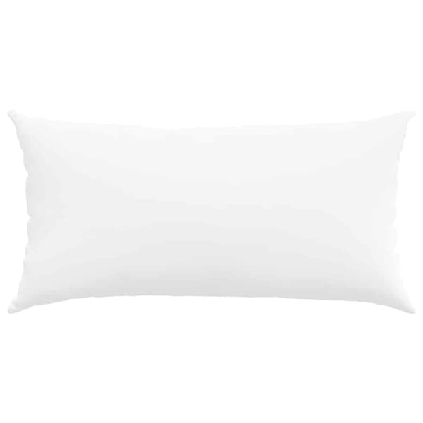 Sofakuddar 2 pcs Vit 80 x 40 cm tyg