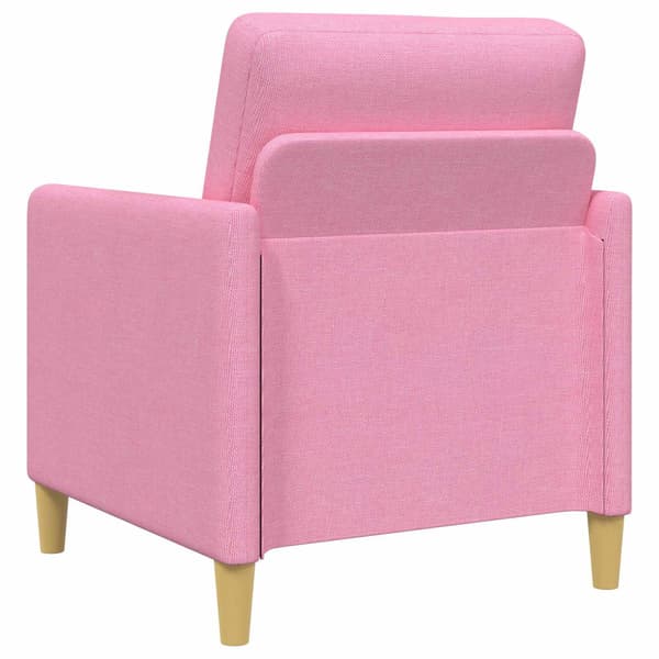 Soffgrupp med förvaring 2 pcs Rosa Polyester