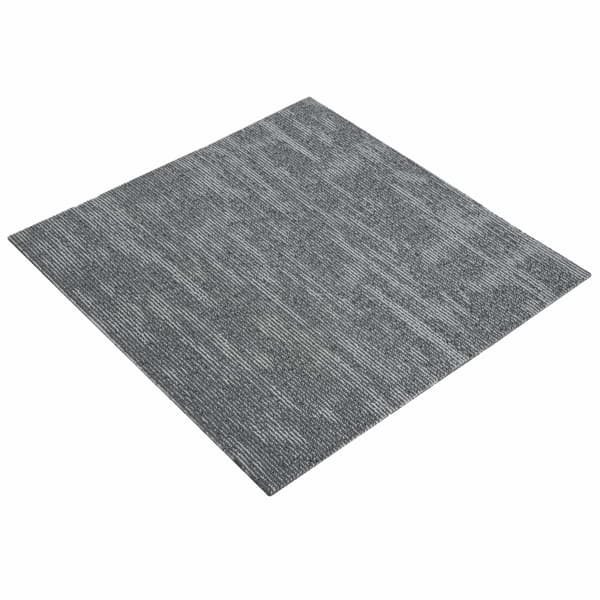 Mattan platta Betonggrå 50 x 50 cm 20 pcs PP och Bitumen