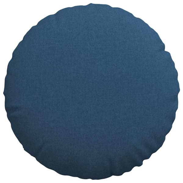 Sittkuddar 2 pcs Blå Ø60 x 21 cm tyg