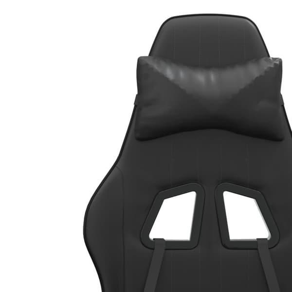 Gamingstol svart konstläder