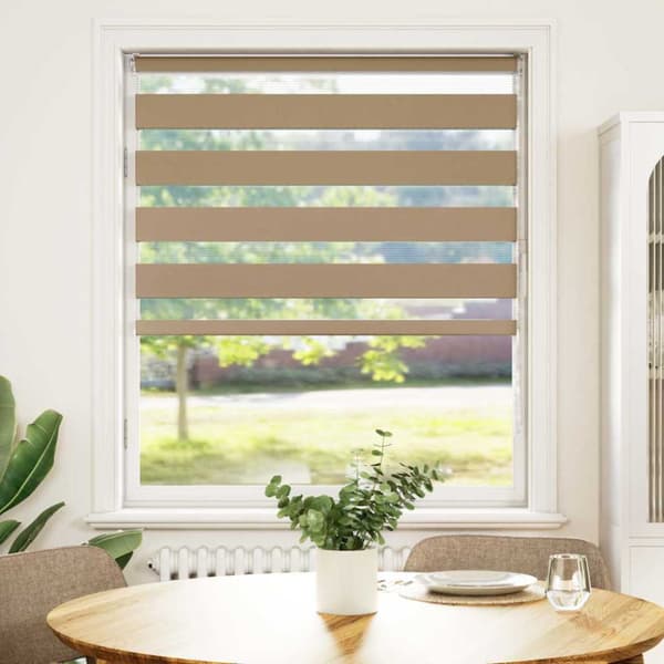 Rullgardin zebra 110x150 cm tyg bredd 105,9 cm polyester