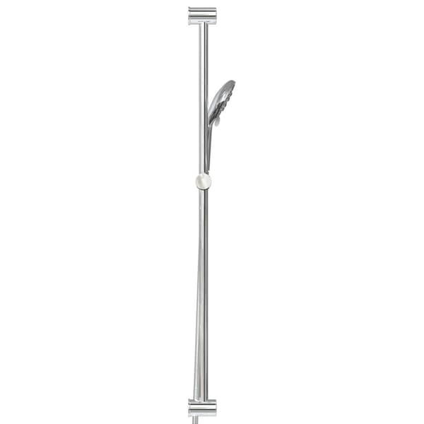 Duschsystemset Krom 101 cm Rostfritt stål