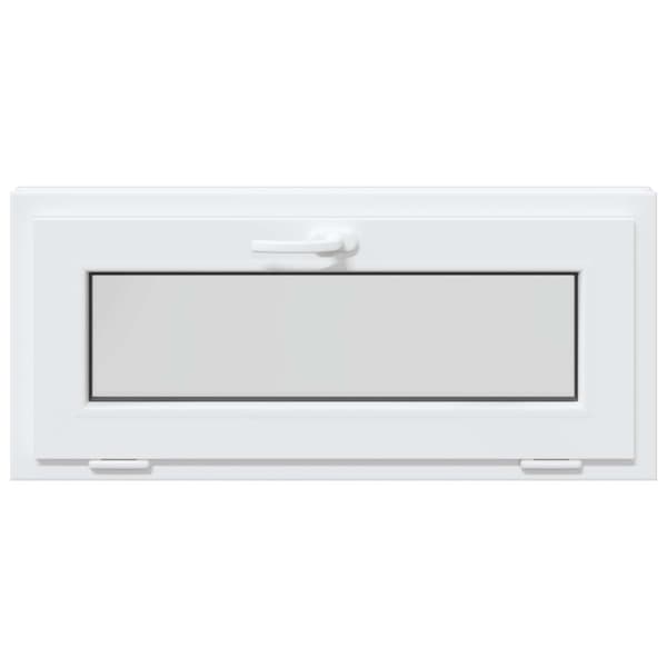 Källarfönster RISOR 90 x 40 cm PVC och glas