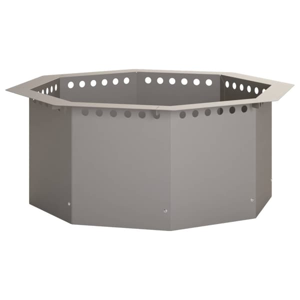 Eldstad ring Rostig 60 x 60 x 25 cm Väderbeständig stål
