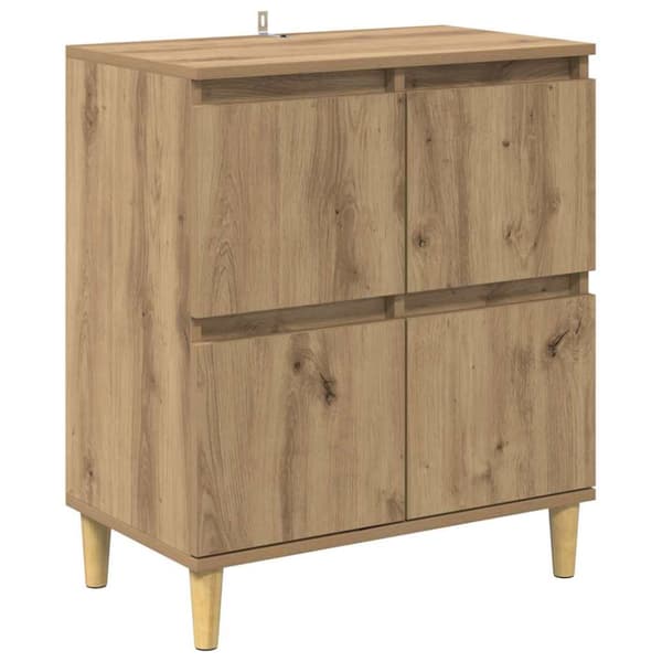 Sideboard Artisan Ek 60 x 35 x 70 cm Konstruerat trä