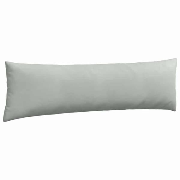 Sofakuddar 2 pcs Ljusgrå 145 x 40 cm Kordread tyg