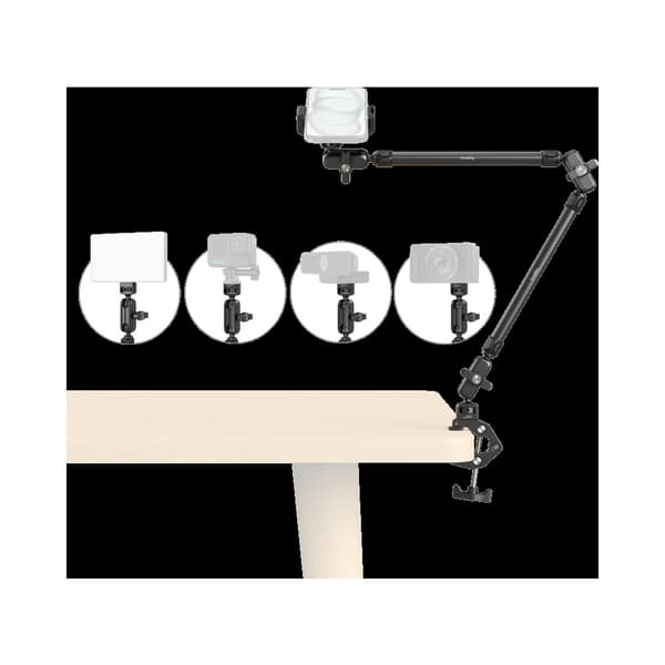 SmallRig 5625 Desktop Magic Arm with Crab-Shaped Clamp Kit