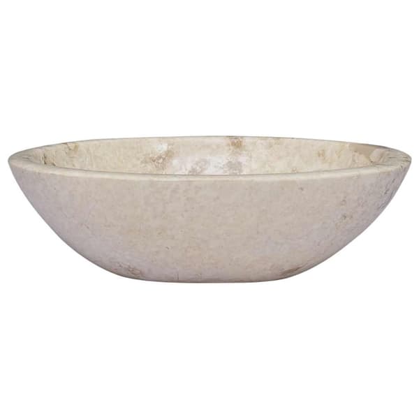 Handfat gräddvit 53x40x15 cm marmor