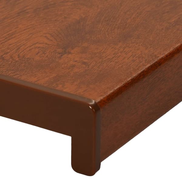 Fönsterbräda Brun trä 80 x 30 x 4,5 cm PVC