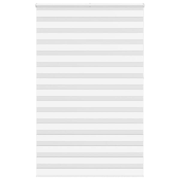 Rullgardin zebra vit 150x230 cm tyg bredd 145,9 cm polyester