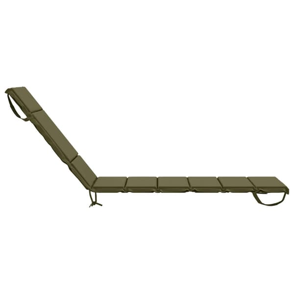Solstol Kudde GEMERT 100% Polyester Olivgrön 200 x 60 x 3 cm