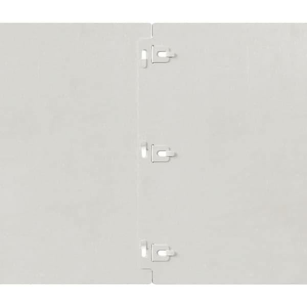 Rabattkanter 10 st 25x103 cm rostfritt stål
