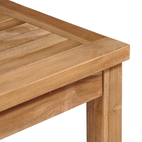 Trädgårdsbord 80x80x77 cm massiv teak