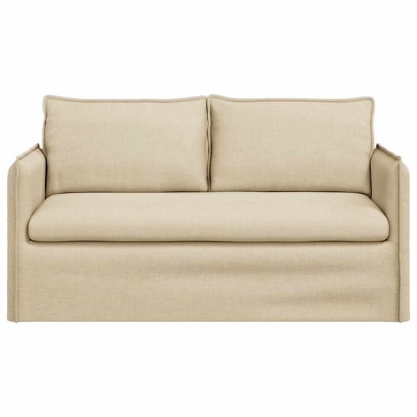 Soffa Kräm 156 x 82 x 85 cm tyg