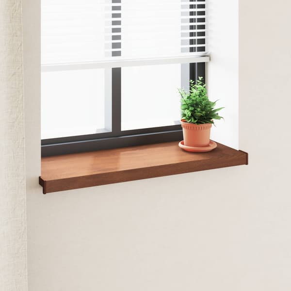 Fönsterbräda Brun trä 60 x 30 x 4,5 cm PVC