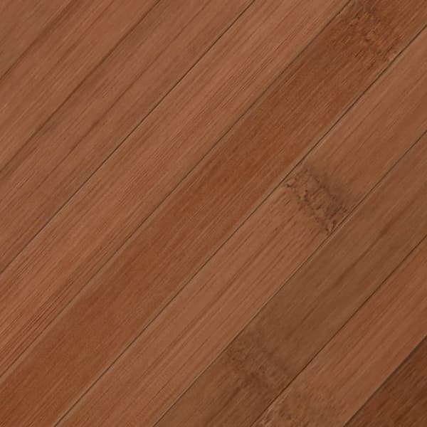 Matta rektangulär brun 60x300 cm bambu