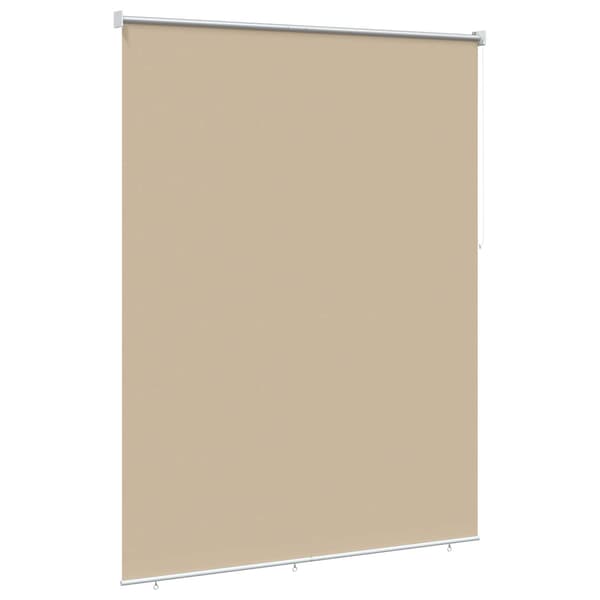 Rullgardin UV-skydd Beige 180 x 230 cm Polyester