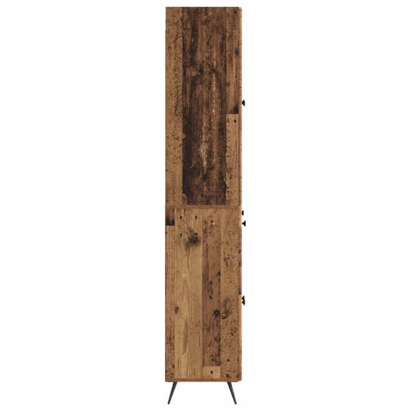 2 pcs Gammalt trä