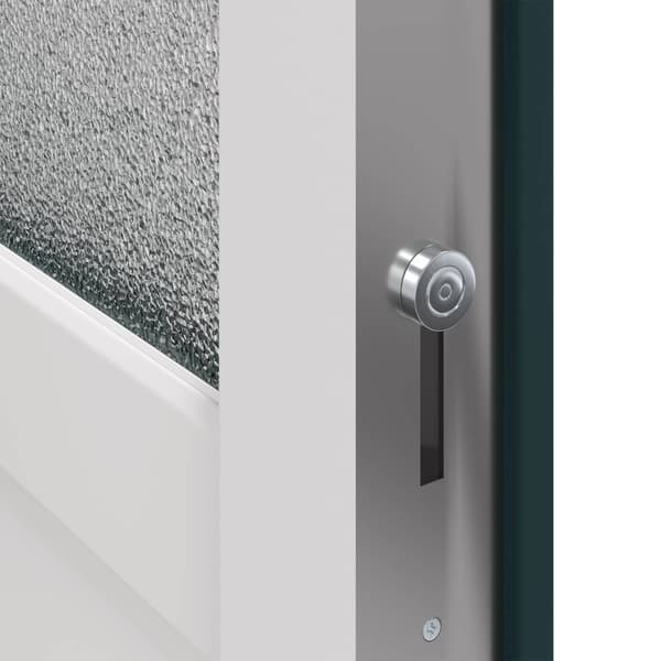 Sidentré Dörr Antracit 88 x 198 cm PVC