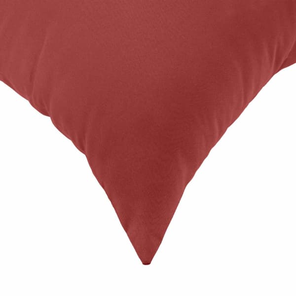 Kuddöverdrag 12 st HEERLEN Vinröd 50 x 50 cm Polyester