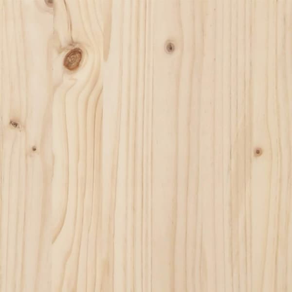 Sängram massivt trä 135x190 cm
