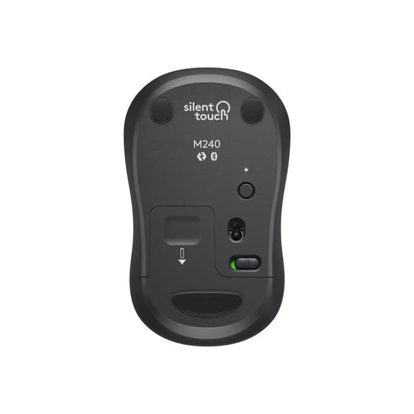 Logitech M240 Silent - mus - Bluetooth - grafit